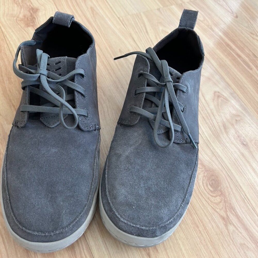 TEVA Grey Casual Suede Sneakers